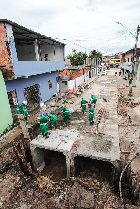 Notícias Prefeitura Implanta Rede De Drenagem Profunda No Monte Das